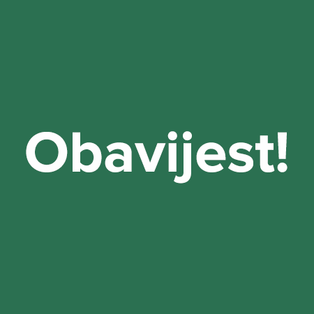 Obavijest2 Obavijest