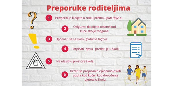 Preporuke roditeljima preporuke